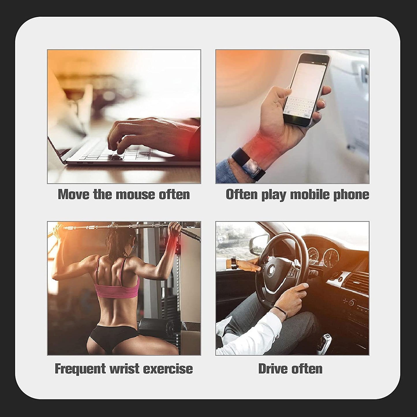 Auto-Start Wrist Trainer Ball for Strengthening Arms, Fingers, and Forearms | Great for Basketball and Sports Training