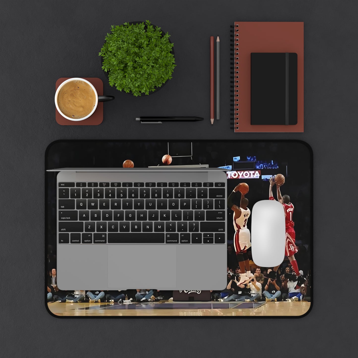Desk Mat - Basketball Legends Computer Desk Mat
