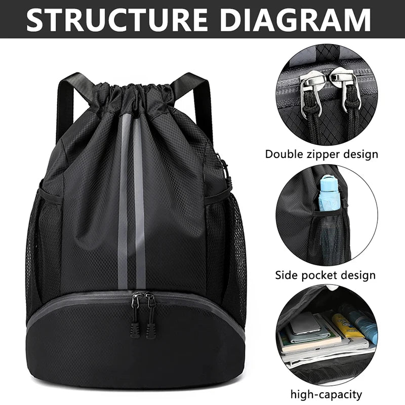 Large Waterproof Sports Backpack