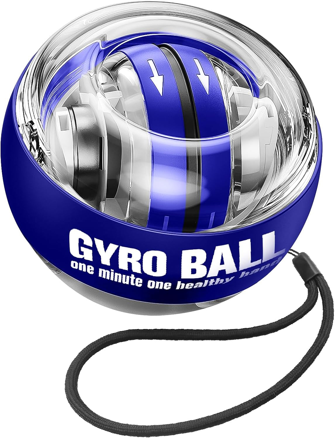 Auto-Start Wrist Trainer Ball for Strengthening Arms, Fingers, and Forearms | Great for Basketball and Sports Training